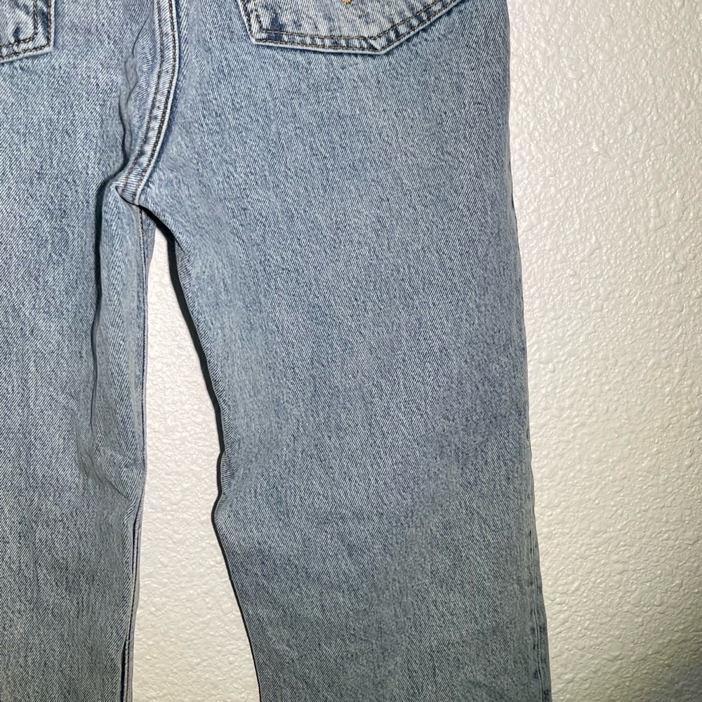 Reformation Cynthia women’s high rise embroidered star fly button jeans size 29 - Picture 7 of 12